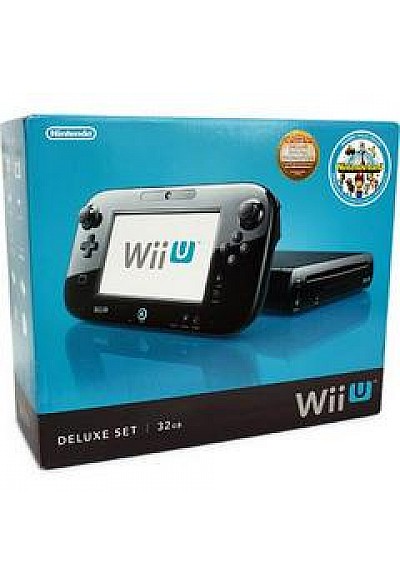 Console Wii U Nintendo Land Deluxe Set 32 GB - Noire