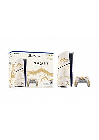 Console PS5 / Playstation 5 Slim 1 TB Ghost of Yotei Gold Bundle (Code Téléchargeable)