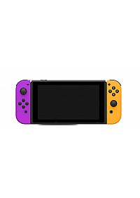 Console Nintendo Switch Modèle 2019 HAC-001(-01) - Joy-Con Orange Et Violet Néon