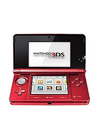 Console Nintendo 3DS Format Standard - Rouge Feu (Version Européenne)
