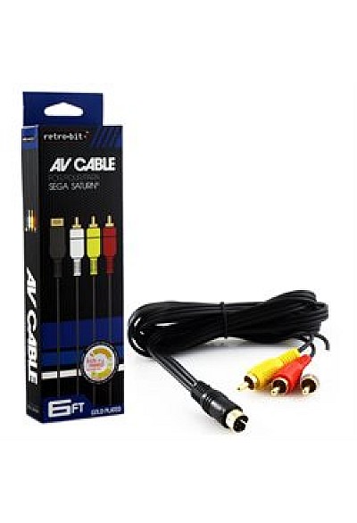 Cable AV Pour Sega Saturn Par Retro-Bit