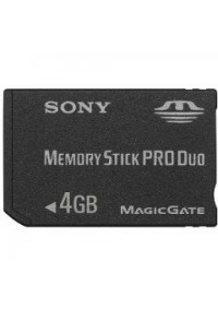 Carte Mémoire Memory Stick Pro Duo Sony 4GB PSP