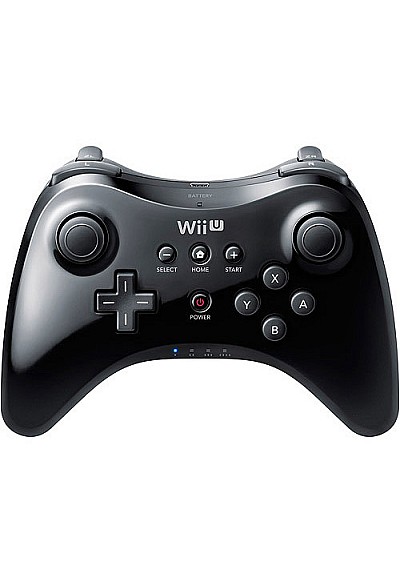 Manette Pro Controller Pour Wii U Officielle Nintendo - Noire