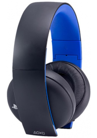 Casque D'écoute Sans Fil Gold Wireless Stereo Headset 7.1 Pour PS3 / PS4 Officiel Sony - Noir