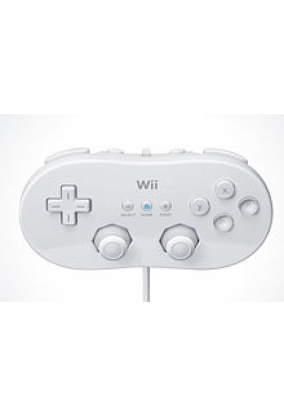 Manette Wii Classique / Classic Controller Pour Wii / Wii U Officielle Nintendo - Blanche 