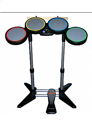 Batterie / Drum Rock Band Avec Fil Pour Xbox 360