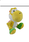 Toutou Super Mario Par Sanei - Yoshi Jaune 20 CM