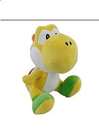 Toutou Super Mario Par Sanei - Yoshi Jaune 20 CM