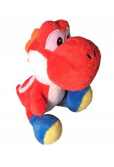 Toutou Super Mario Par Sanei - Yoshi Rouge 20 CM