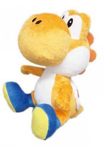 Toutou Super Mario Par Sanei - Yoshi Orange 20 CM