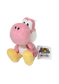 Toutou Super Mario par Sanei - Yoshi Rose 20 CM
