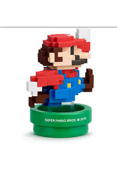 Figurine Amiibo Mario Modern Color (8 bits) - 30th SMB