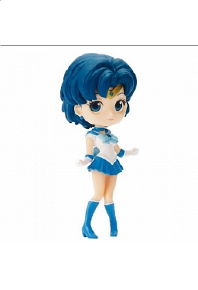 Figurine Q Posket Petit Vol.1 Sailor Moon Par Banpresto - Sailor Mercury 7 CM