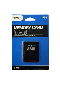 Carte Mémoire Pour PS2 / Playstation 2 Par TTX TECH - 8 MB