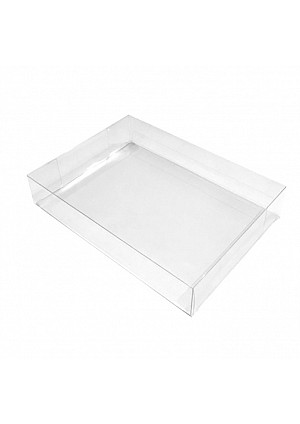 Boite Protectrice De Plastique Souple Transparente Pour Boite De SNES / N64 Par EvoRetro