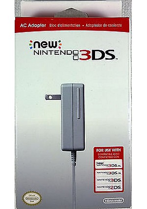 Adaptateur AC Pour / DSi / DSi XL / 2DS / 3DS / 3DS XL / New 3DS XL Officiel Nintendo