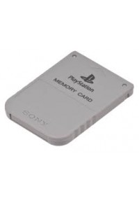 Carte Mémoire Pour PS1 / Playstation Officielle Sony - Grise