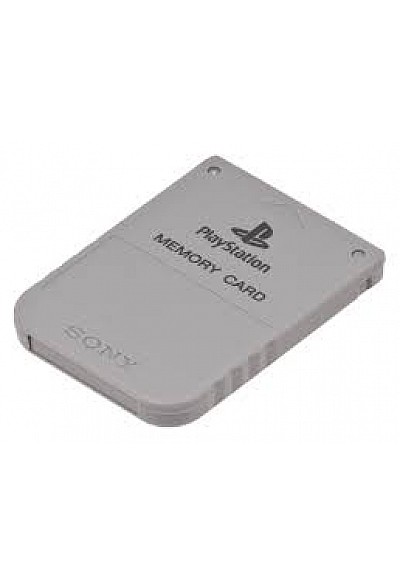 Carte Mémoire Pour PS1 / Playstation Officielle Sony - Grise