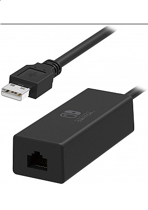 Adaptateur Ethernet USB Wired Internet Lan Adapter Pour Nintendo Switch Par Hori