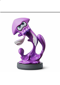 Figurine Amiibo Splatoon 2 - Squid (Violet Neon 2e modèle 2017)
