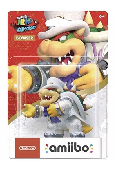 Figurine Amiibo Mario Odyssey - Bowser Wedding Outfit