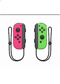 Manette Joy-Con Gauche & Droite Pour Nintendo Switch - Neon Verte Et Rose