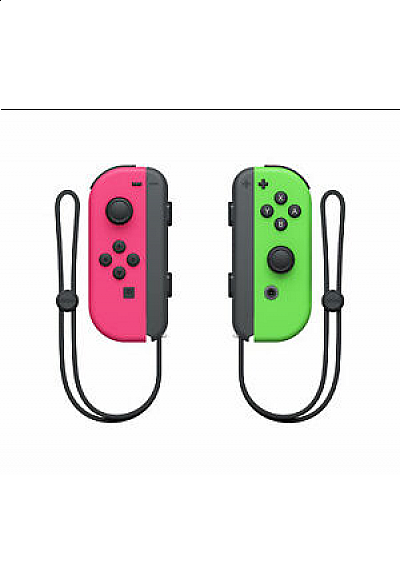 Manette Joy-Con Gauche & Droite Pour Nintendo Switch - Neon Verte Et Rose