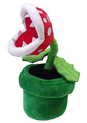 Toutou Super Mario Par Sanei - Plante Piranha 23 CM