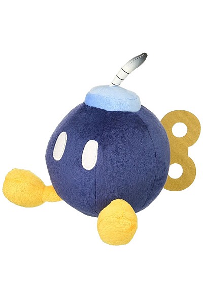 Toutou Super Mario Par Sanei - Bob-Omb 15 CM
