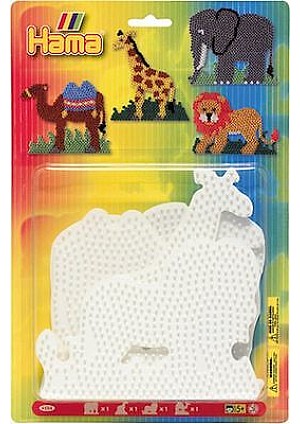 Plaques Animaux de la Jungle pour Perles HAMA midi (4)