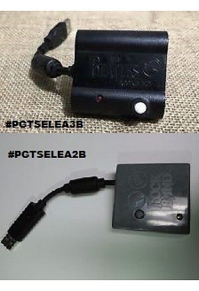 Recepteur / Receiver Dongle USB Pour Guitare Rock Band 2 Fini Bois Et Rock Band Beatles / PS2 / PS3