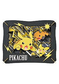 Kit Bricolage Paper Theater Pokemon - Évolutions Pikachu