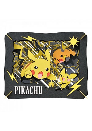 Kit Bricolage Paper Theater Pokemon - Évolutions Pikachu
