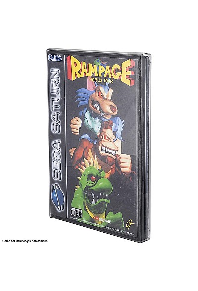 Boite Protectrice De Plastique Souple Transparente Pour Boite De Jeu Wii / GameCube / PS2 Par EvoRet