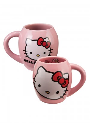 Tasse (Mug) Hello Kitty Rose Par Bioworld - 18 OZ