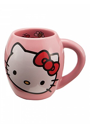 Tasse (Mug) Hello Kitty Rose Par Bioworld - 18 OZ