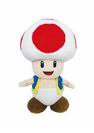 Toutou Super Mario Par Sanei - Toad 20 CM