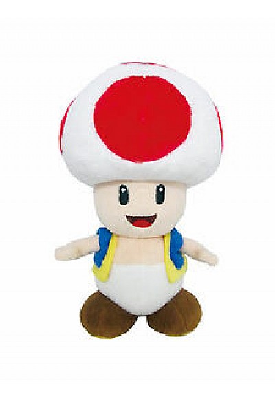 Toutou Super Mario Par Sanei - Toad 20 CM