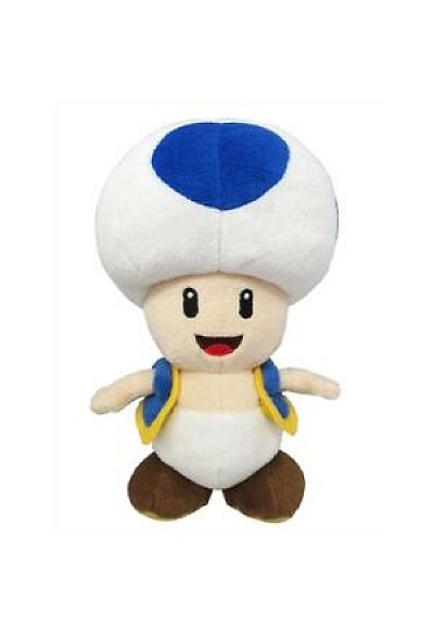 Toutou Super Mario par Sanei - Toad Bleu 20 CM
