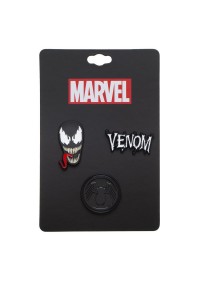 Épinglettes Marvel Venom - Kit de 3