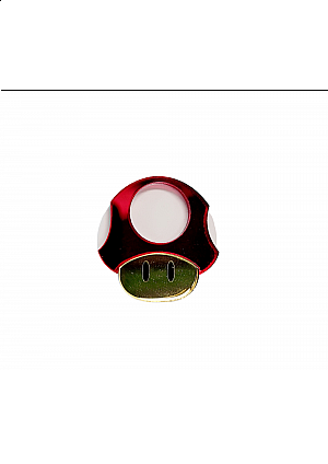 Épinglette (Pin) Super Mario Par Chinook Crafts - Champignon
