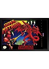 Affiche Encadrée Metroid - Couverture Super Metroid SNES