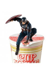 Figurine - Avengers: Endgame Captain America Noodle Stopper MARVEL Par FuRyu