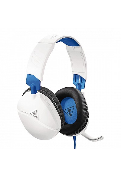 Casque D'écoute EarForce Recon 70 Avec Fil Pour PS4 / PS5 /Xbox One/Switch Par Turtle Beach - Blanc