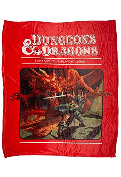 Jeté en Molleton Dungeon & Dragons - Original Cover