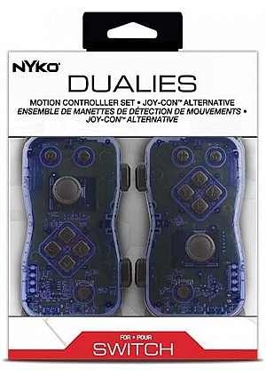 Ensemble De 2 Manettes Dualies Pour Nintendo Switch Par Nyko (Joy-Con Alternative) - Bleue