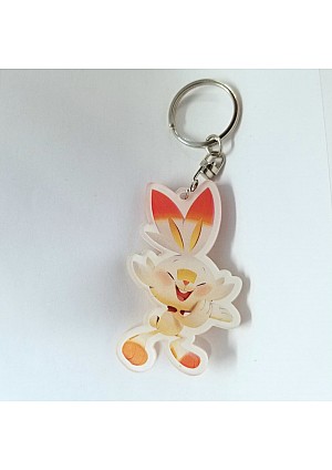 Porte-Clé en Acrylique Pokemon - Scorbunny