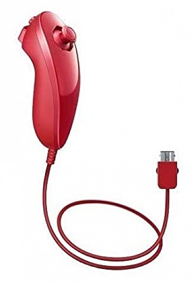 Manette Nunchuk Pour Wii / Wii U Officielle Nintendo - Rouge