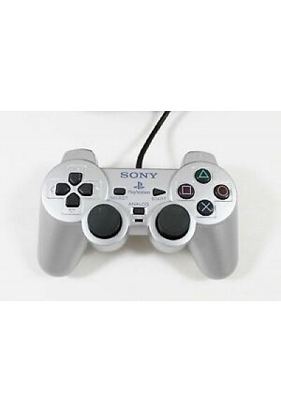 Manette Dualshock 2 Pour PS2 / Playstation 2 Officielle Sony - Argent