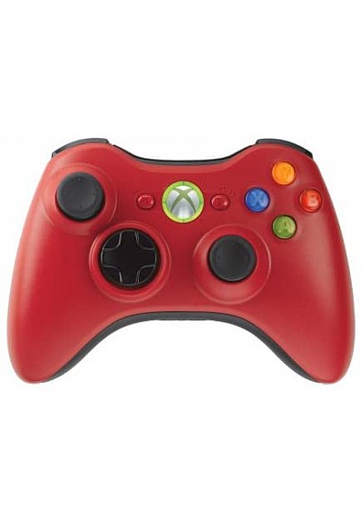 Manette Sans Fil Pour Xbox 360 Officielle Microsoft - Rouge
